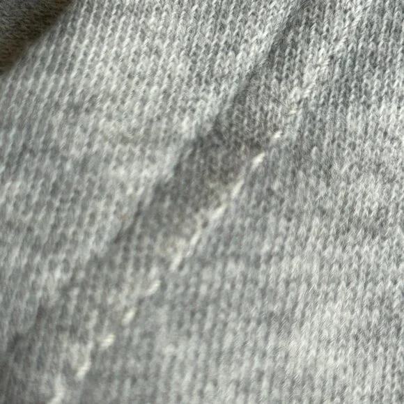 American Eagle XS Men's or Woman's Light Gray Hooded Sweatshirt - Picture 3 of 9